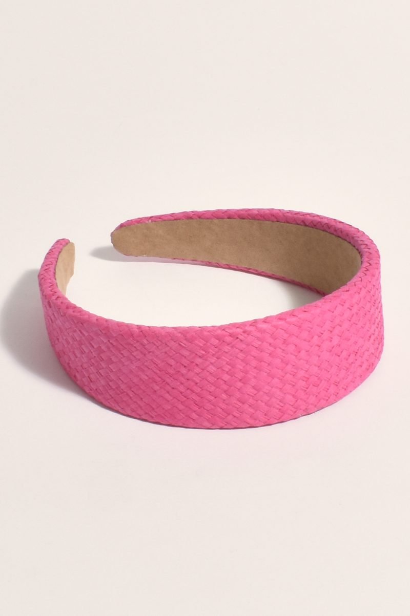 Dani Weave Headband - Pink colourway headband