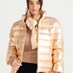 Sillian Puffer - Gold Metallic Jacket - Brave and True