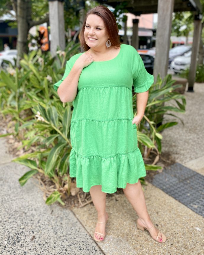 Tania Dress – Green