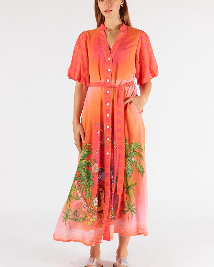 Paradis Maxi Dress – Pink