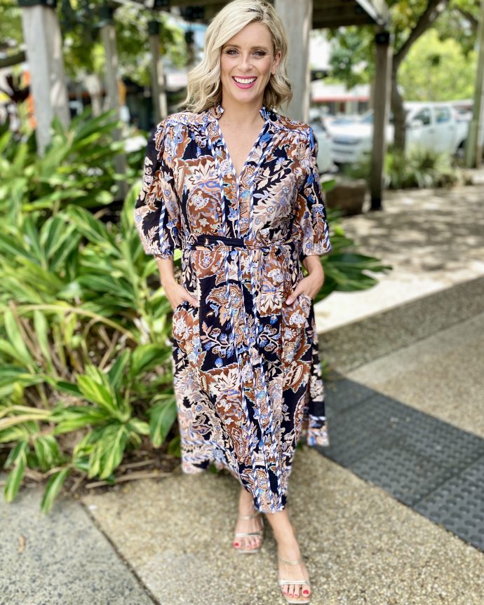 Tamera Dress – Chocolate
