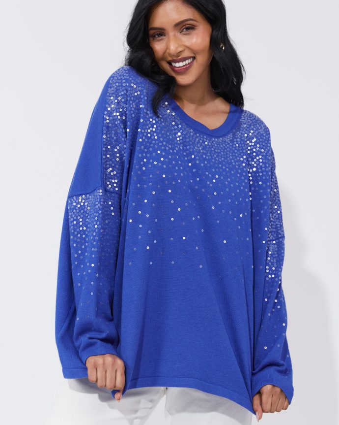 Cancun Jumper – Cobalt