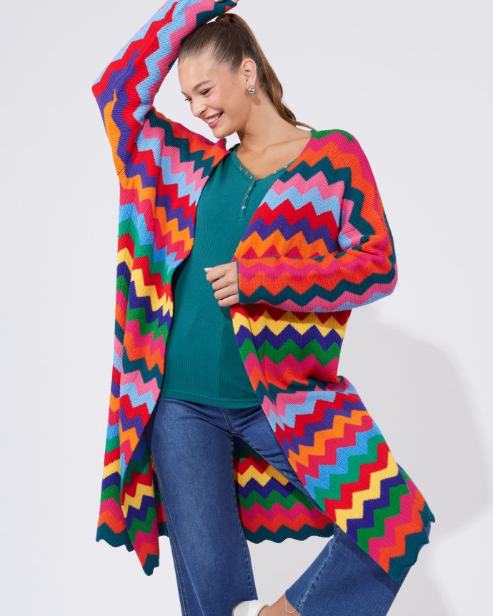 Marrakesh Cardigan – Rainbow
