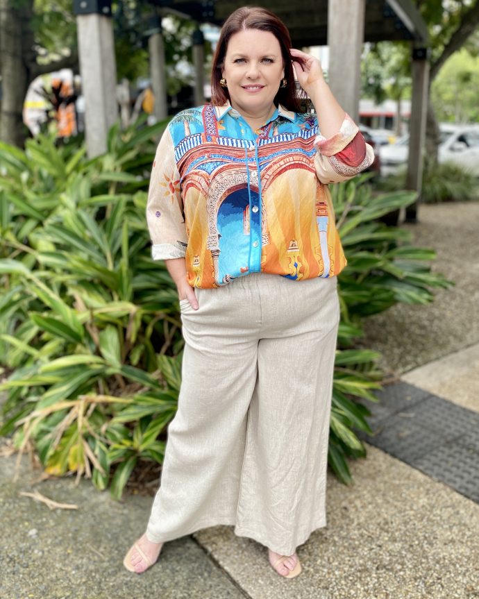 Mary Linen Pant – Nat