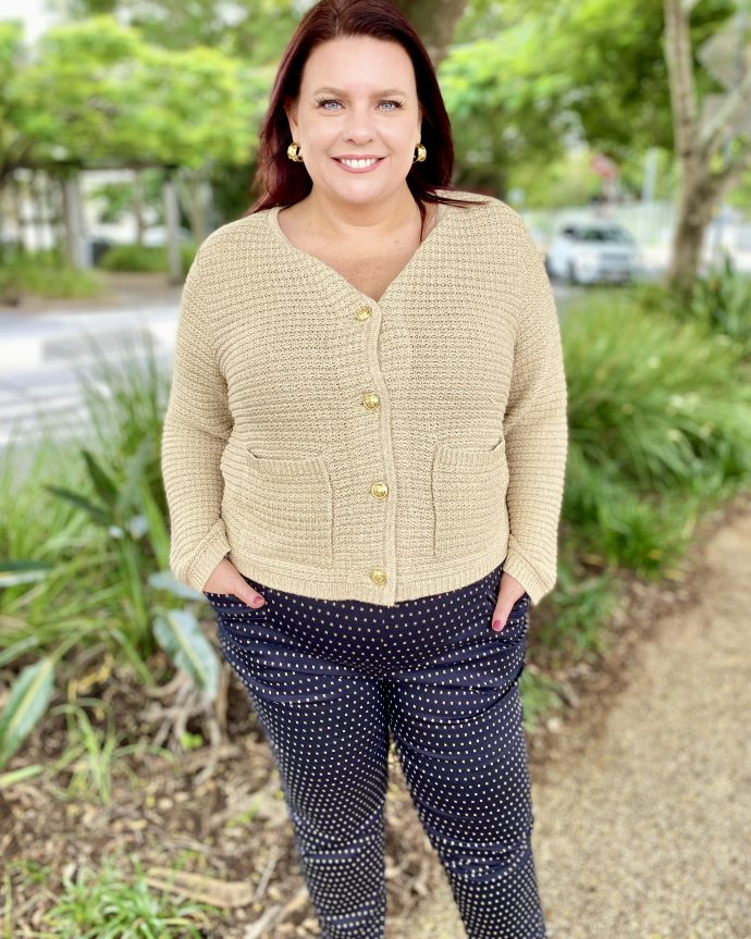 Milford Cardigan – Gold