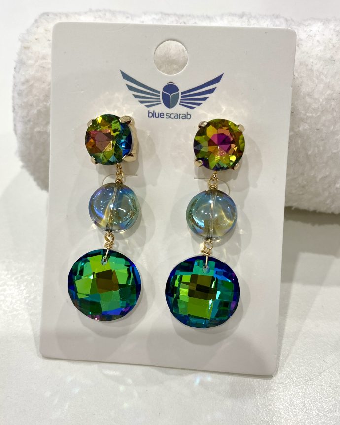 Felicity Earrings – Green
