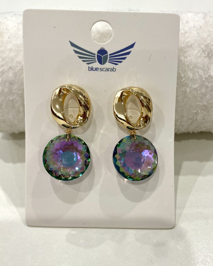 Stacey Earrings – Blue