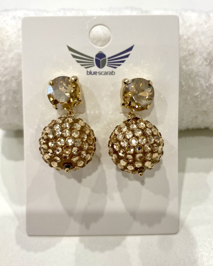 Jessica Earrings – Champagne