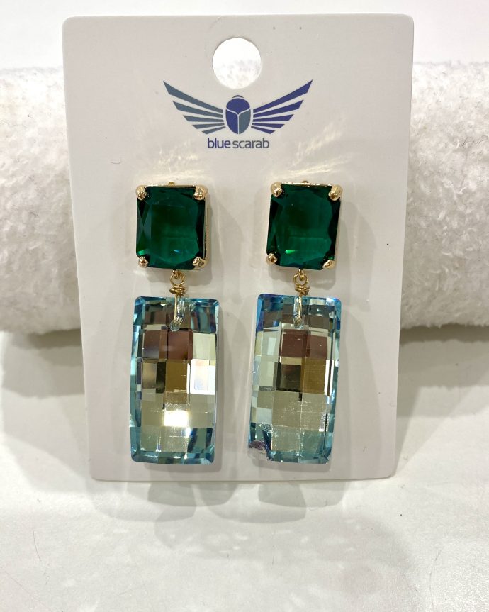 Sharon Earrings – Green