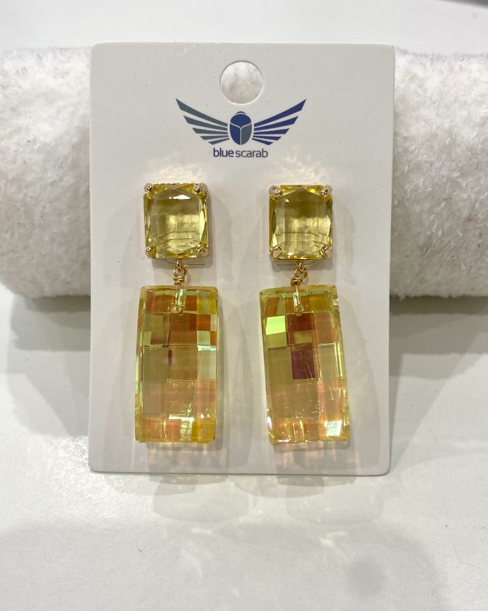 Sharon Earrings – Yellow
