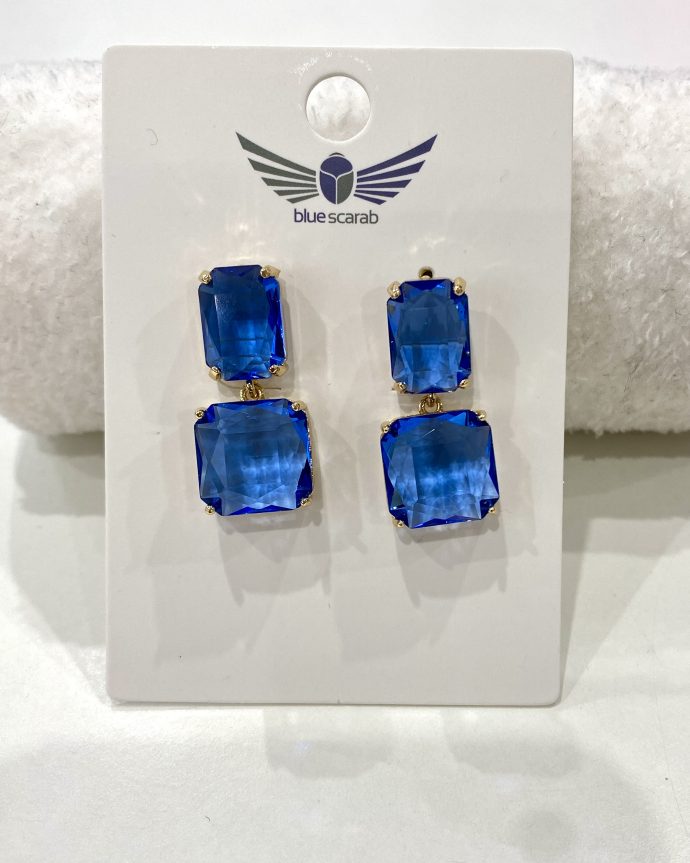 Lucy Earrings – Blue