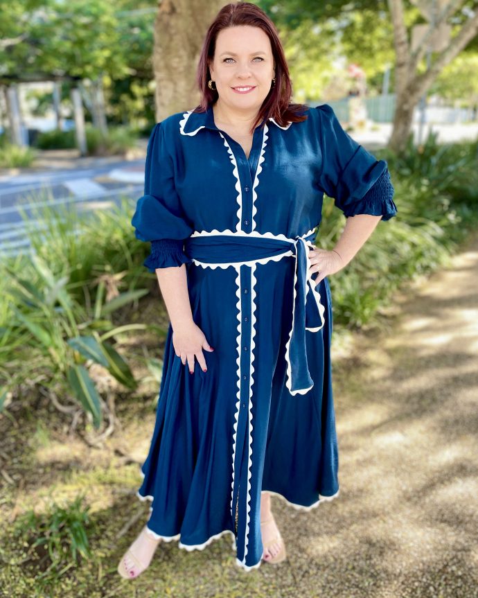 Poppy Dress – Teal