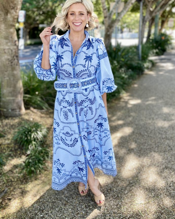 Donatella Xander Dress – Indigo