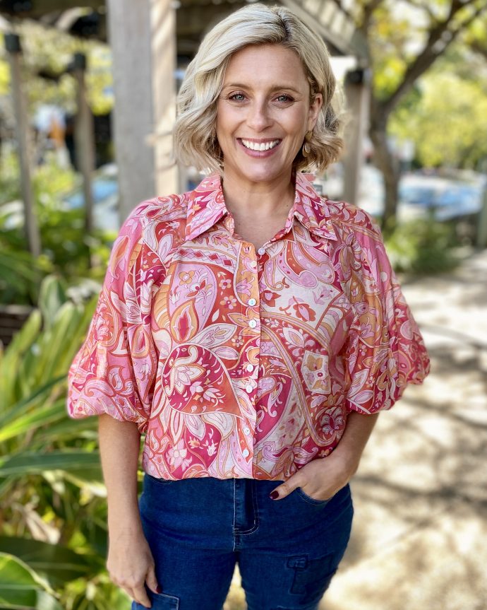 Emily Shirt – Red