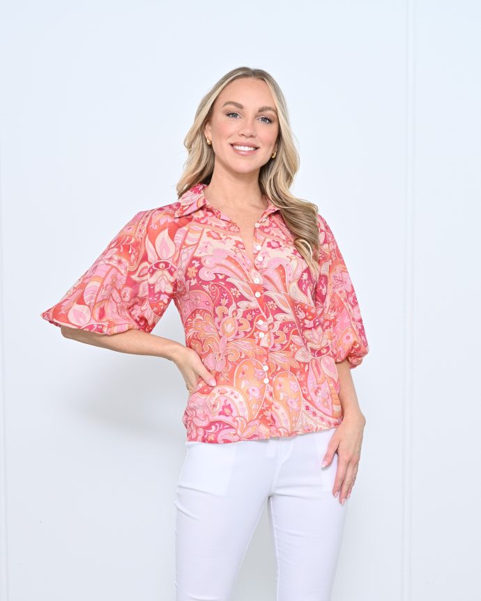 Emily Shirt – Red