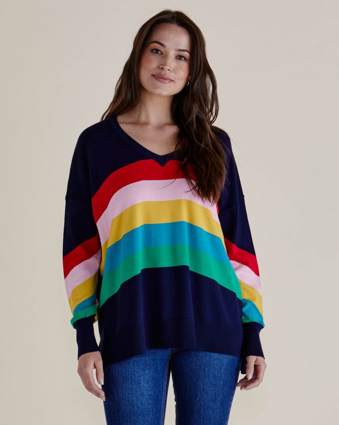 Mimi Sweater – Rainbow