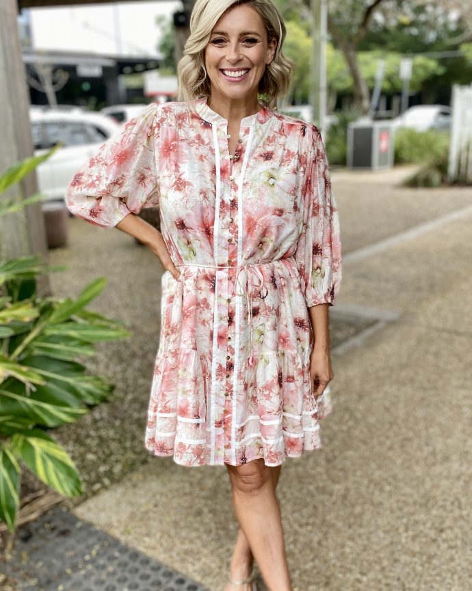 Eastley Mini Dress – Vintage Floral