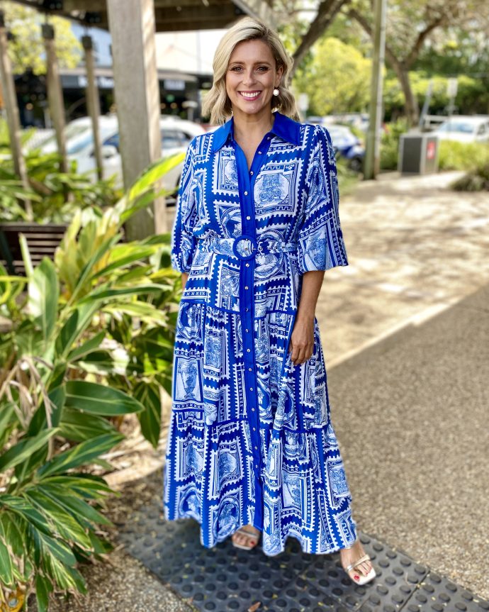 Lyra Shirt Dress – Maxi