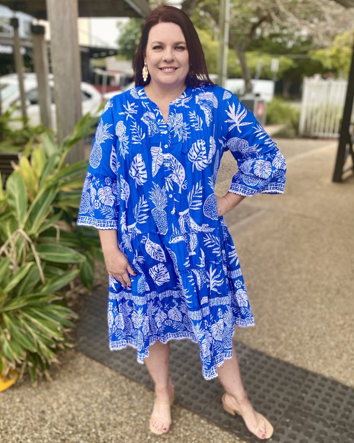 Comodoro Dress – Blue
