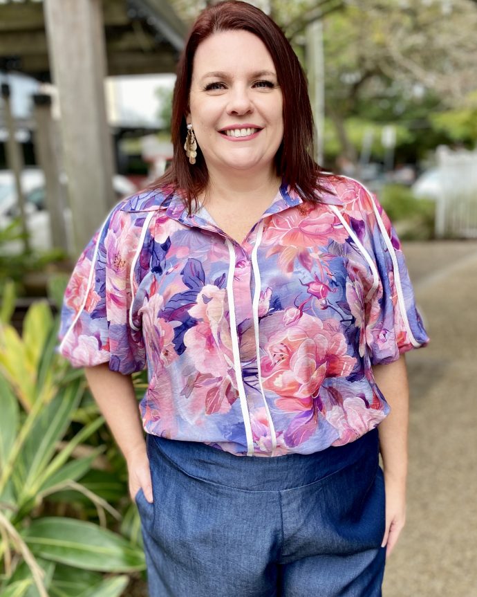 Tamera Blouse – Peony