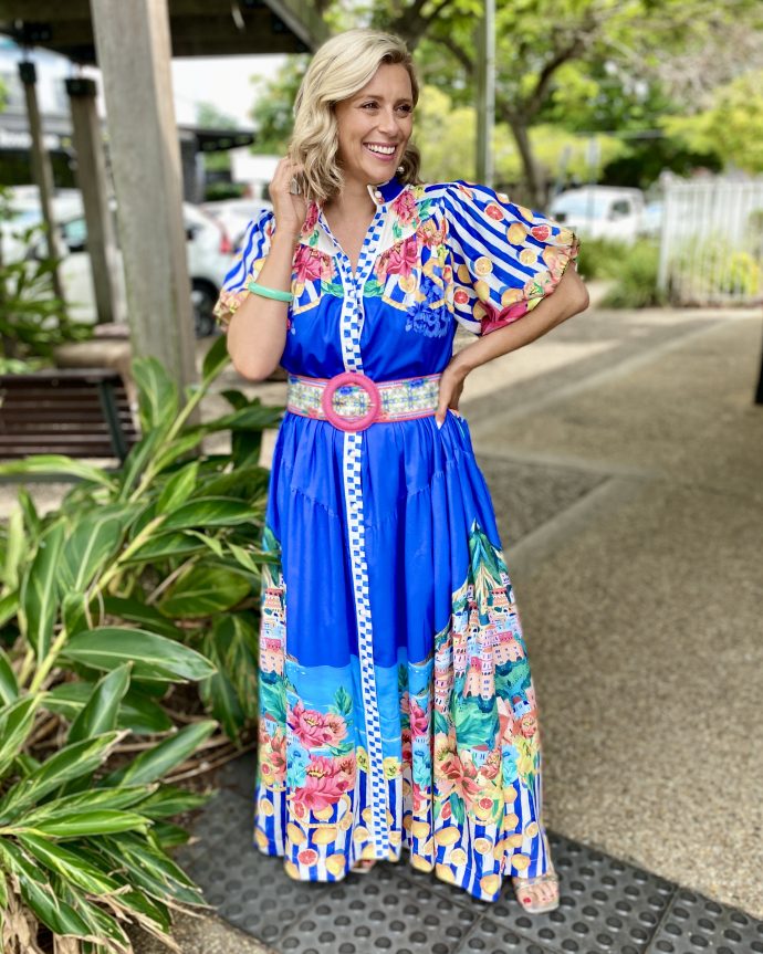 Donatella Maxi – Positano – Blue