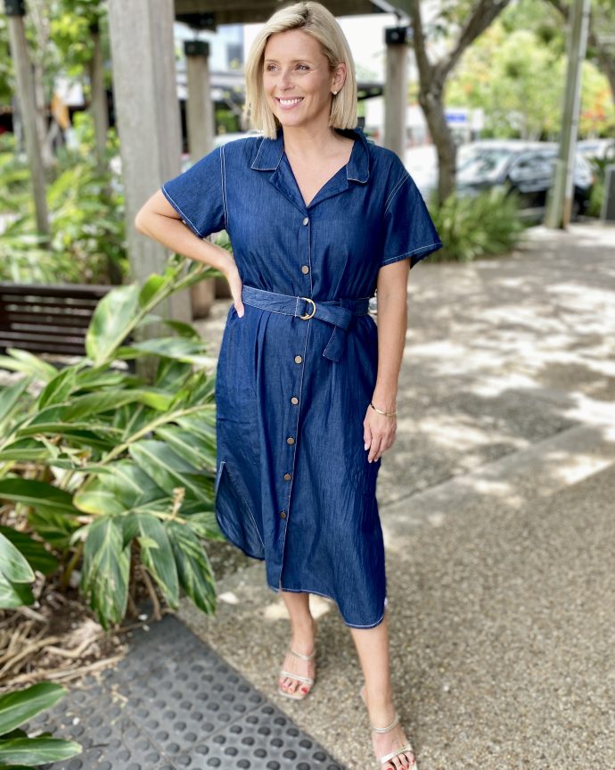 Arizona Button Dress