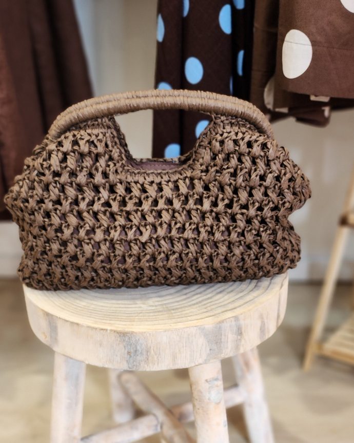Choc – Natural Weave Bag
