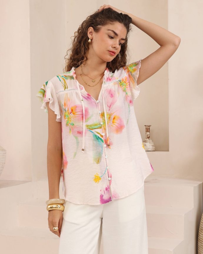Cybill Shirt – Watercolours