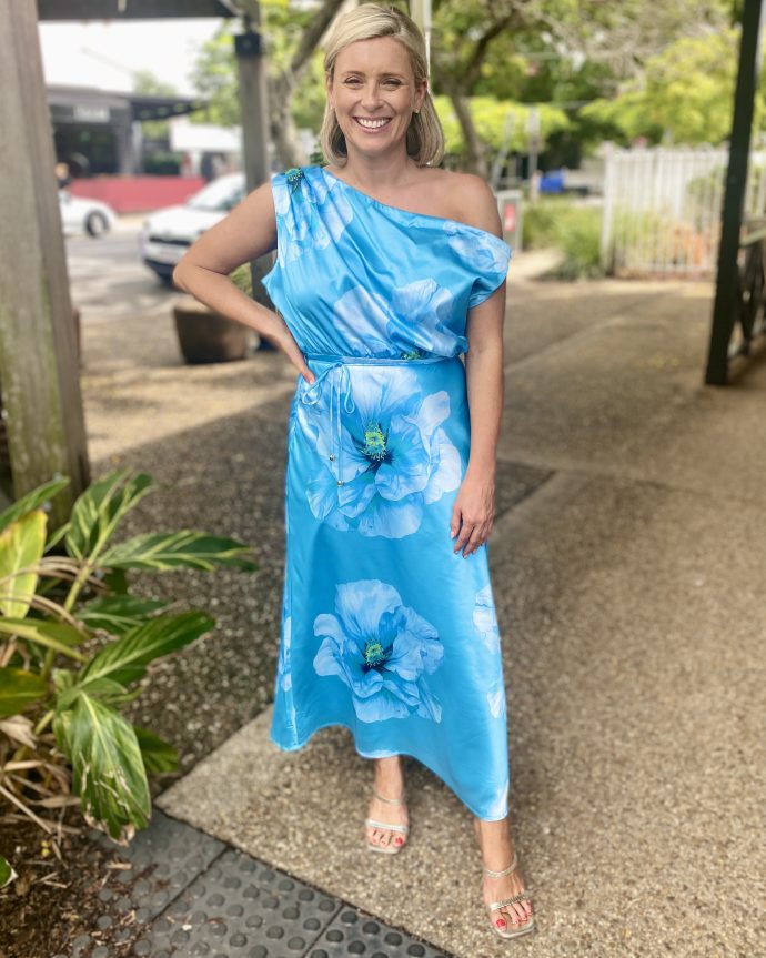 Genevieve Dress – Blue