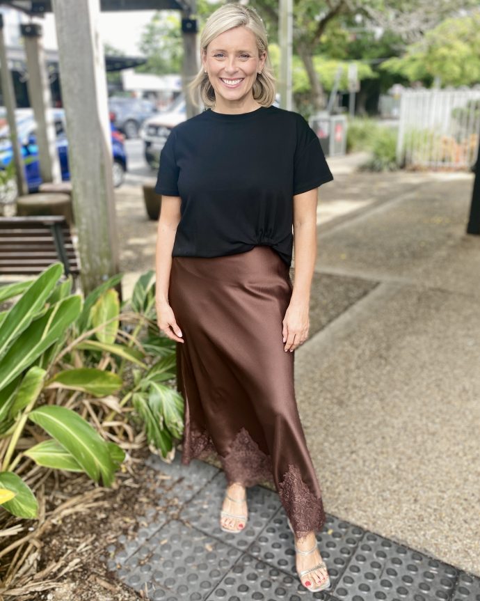 Jaycee Skirt – Choc