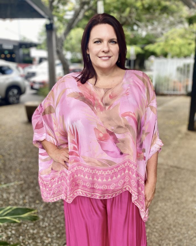 Venus Top – Pink Floral