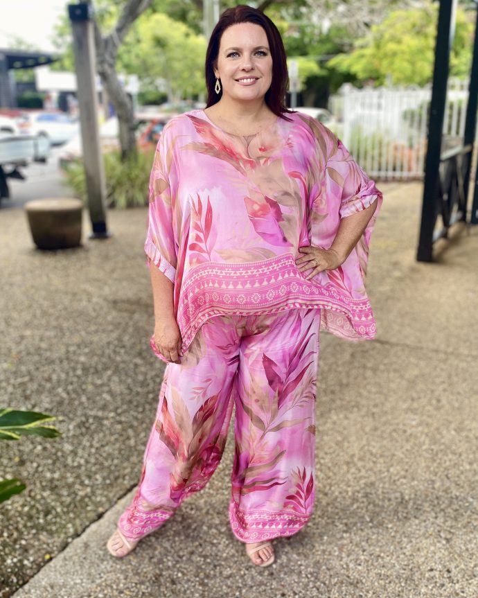 Venus Pant – Pink Floral