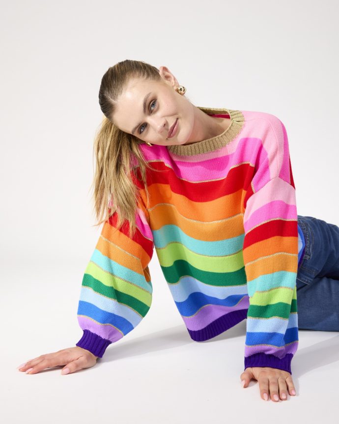 Niseko Jumper – Rainbow