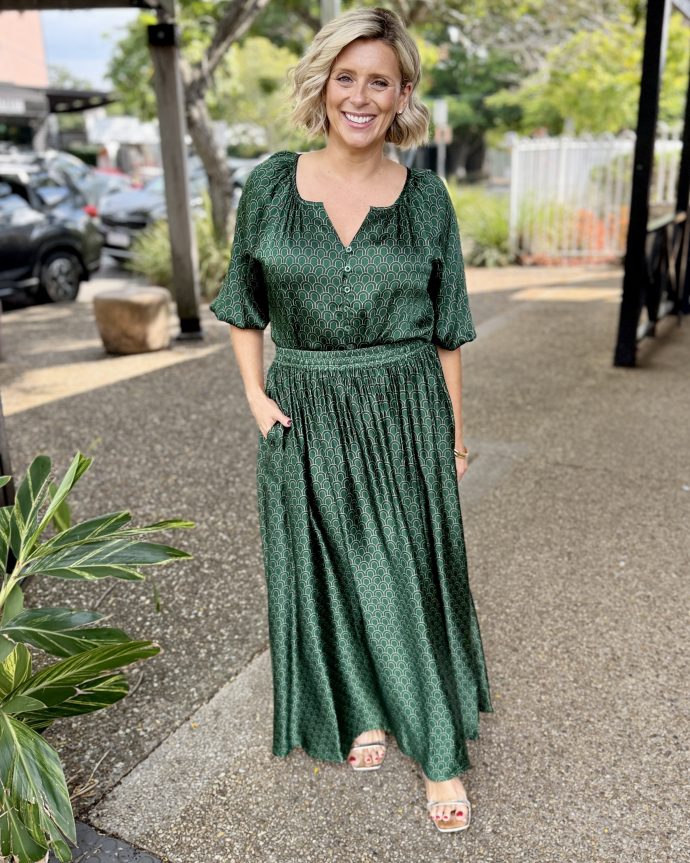 Emilie Skirt – Green