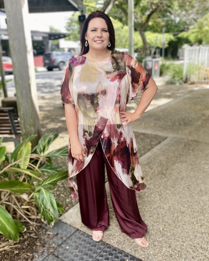 Vienna Pant – Merlot