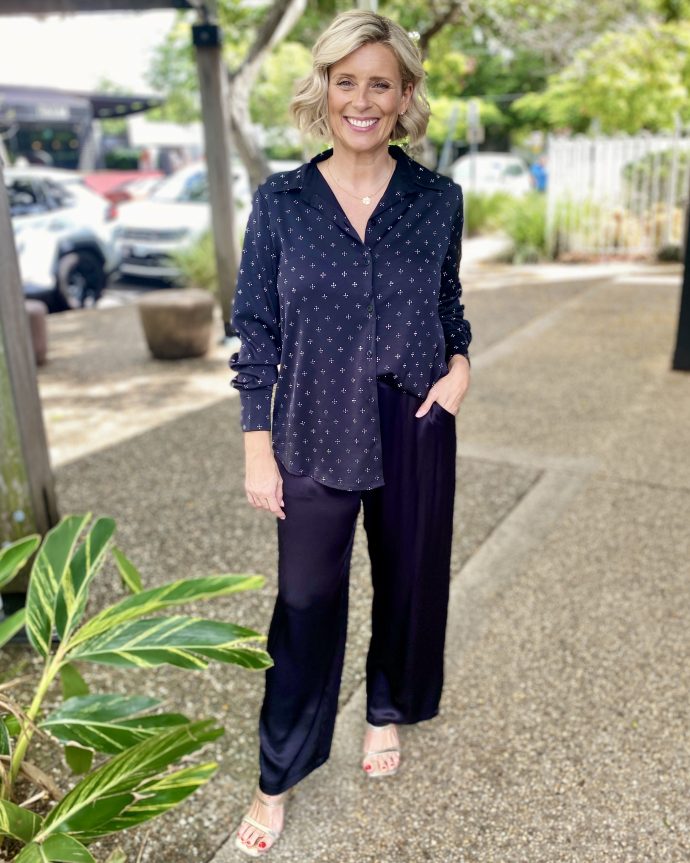 Opera Wide Leg Pant – Black