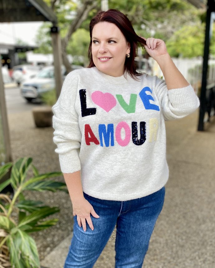 Love Amour Sequin Knit
