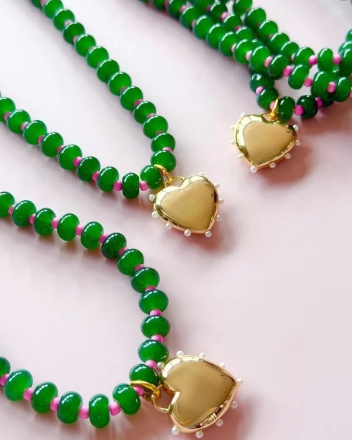 Emerald Gem Necklce