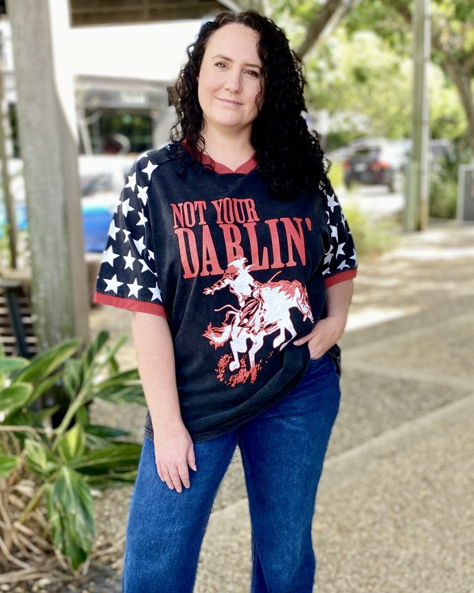 Not Your Darlin’ Tee – Black