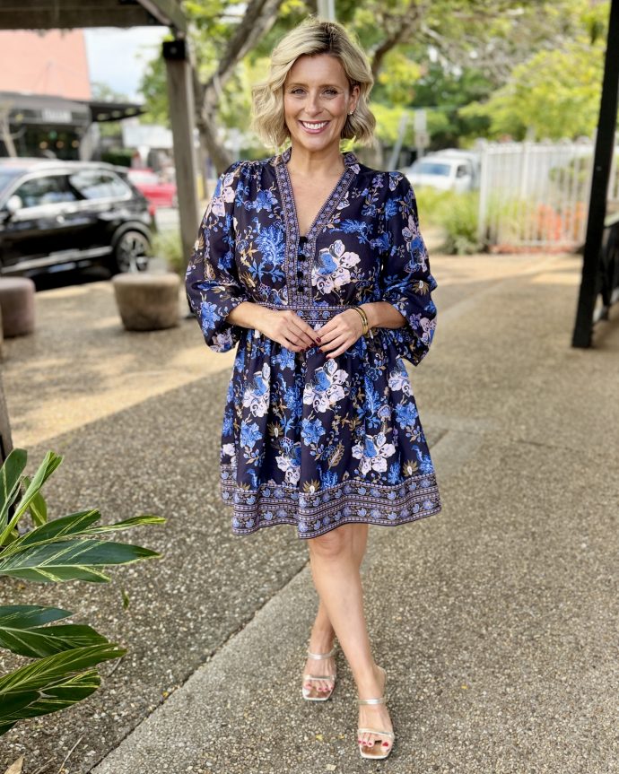 Tammy Dress Mini – French Navy