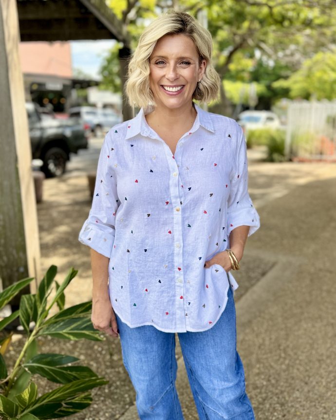 Sweetheart Shirt – Off White