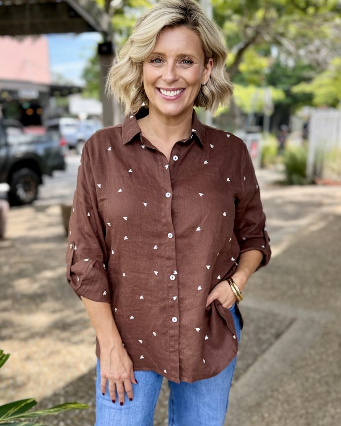 Sweetheart Shirt – Choc