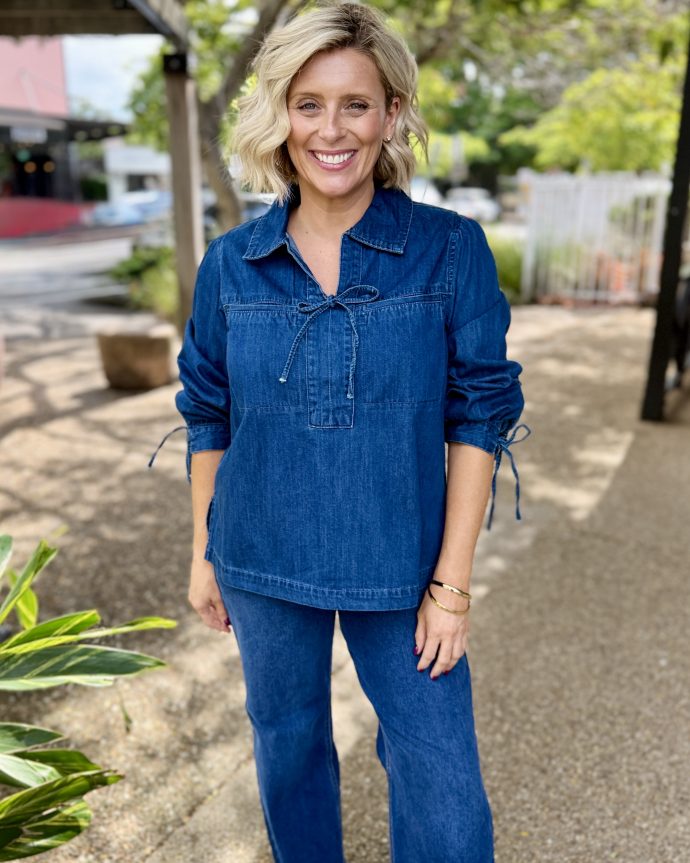 Dubai Denim Blouse