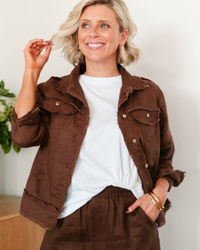 Ravello Jacket – Choc